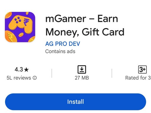 mGamer app वीडियो देखकर पैसे कैसे कमाए